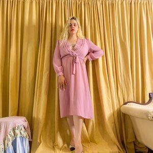 Vintage pink dress